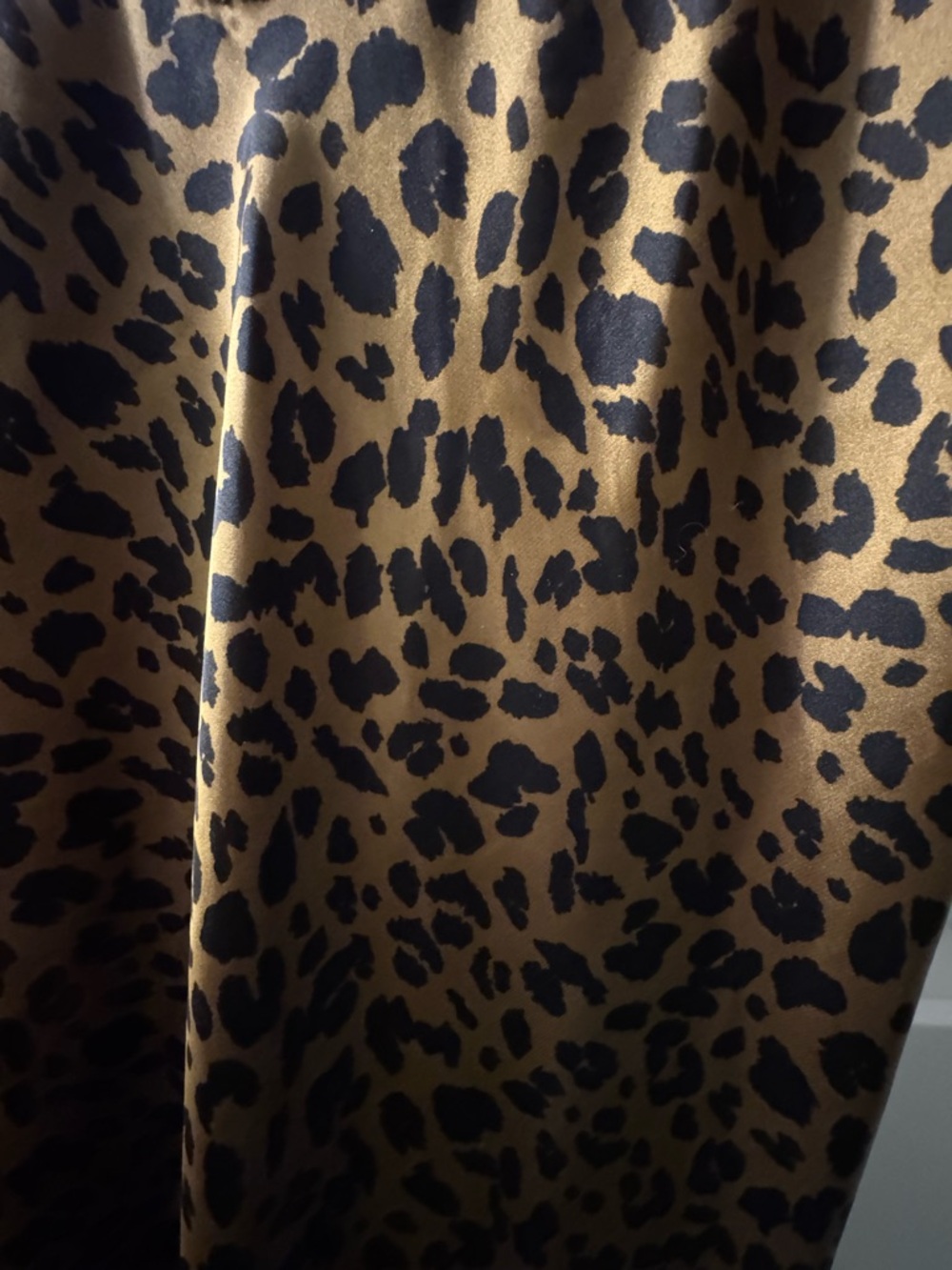a new day Leopard Print Satin Slip Dress in Brown - Picture 2 of 3